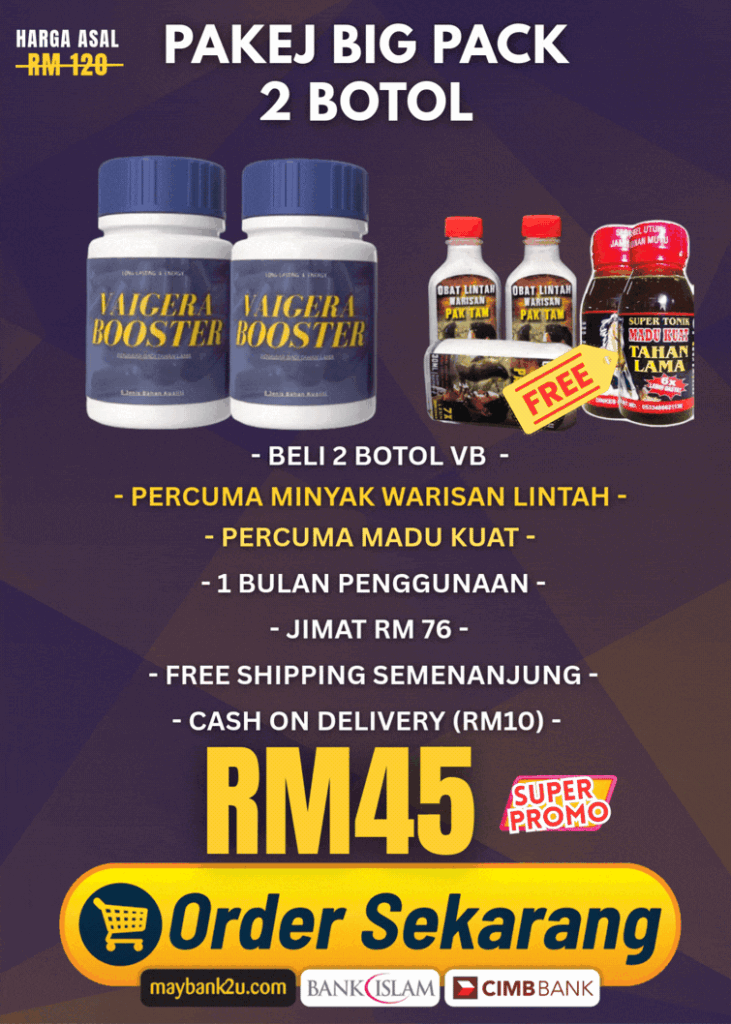 PAKEJ BESAR 2 BOTOL VB + FREEGIFT